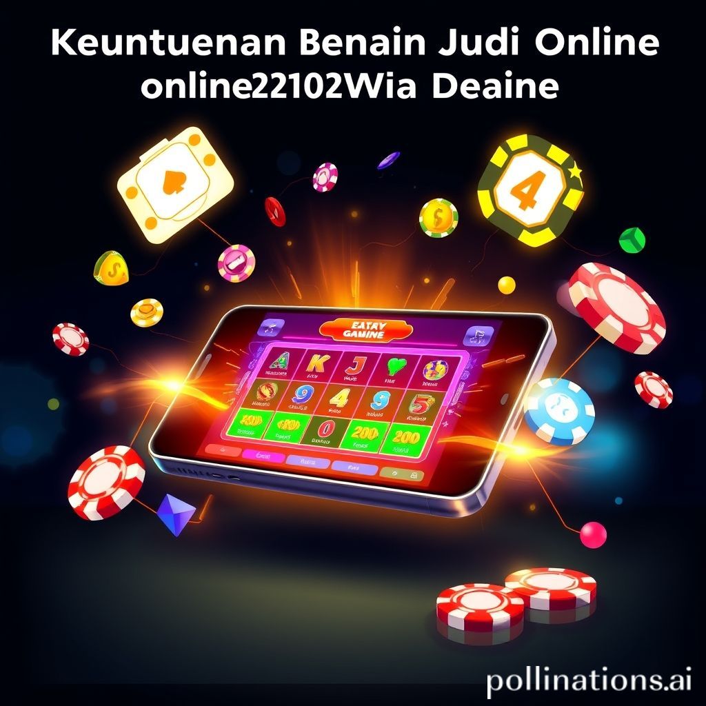 Keuntungan Bermain Judi Online24jam Deposit Dana